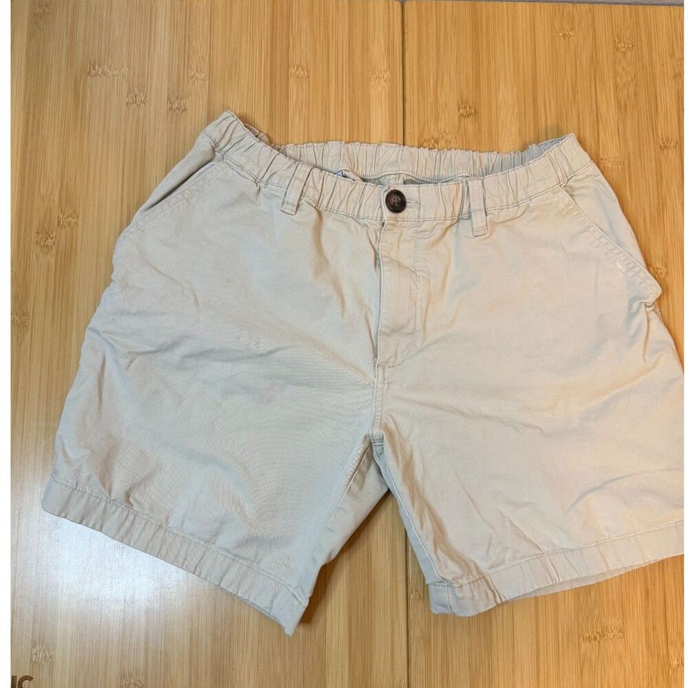 Chubbies The Boomshakalakas Everyday Stretch Shorts Khaki Tan Men's Medium 7"